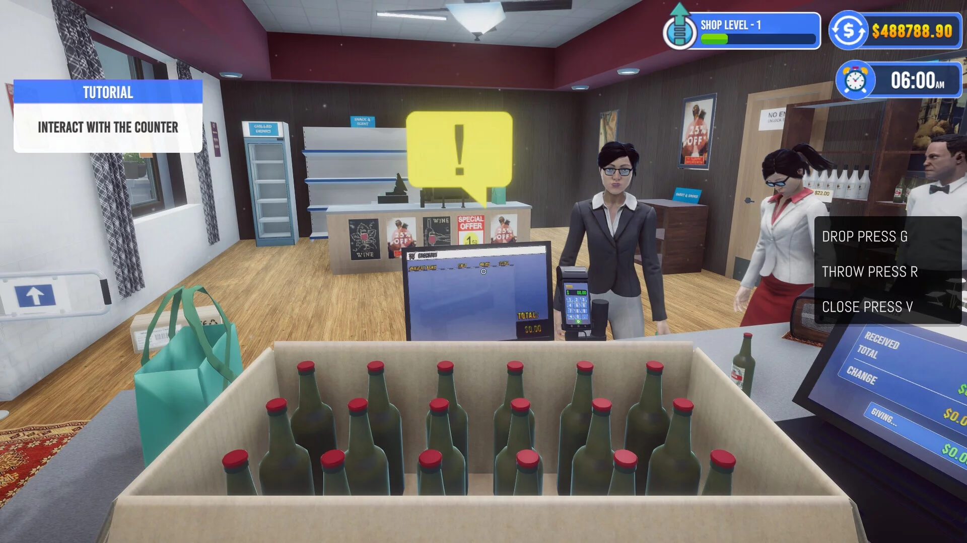 Изображение игры: Liquor And Wine Shop Simulator - Store Simulator