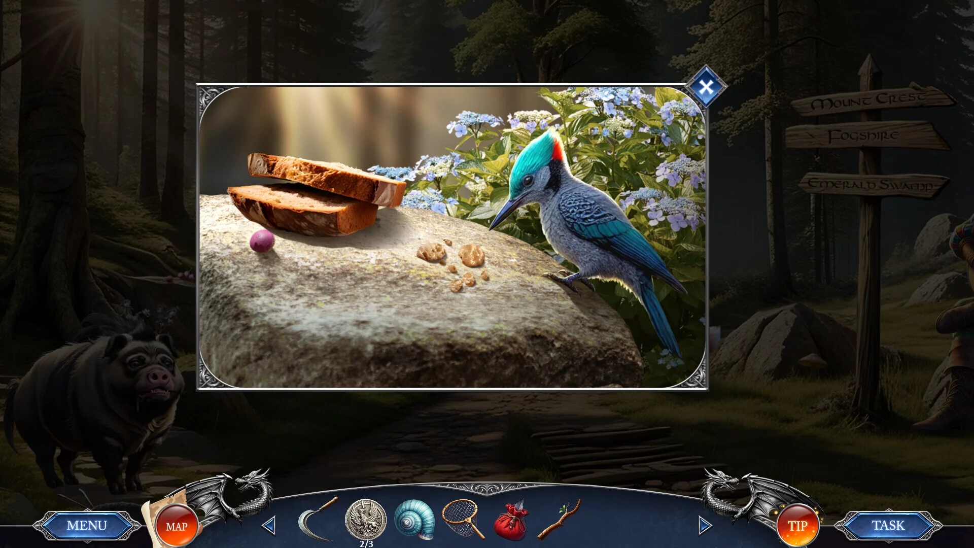 Изображение игры: Adventures & Quests - The black Crystal