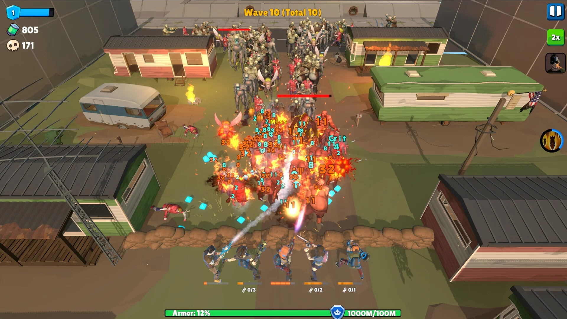 Изображение игры: Idle Zombie Wave: Premium