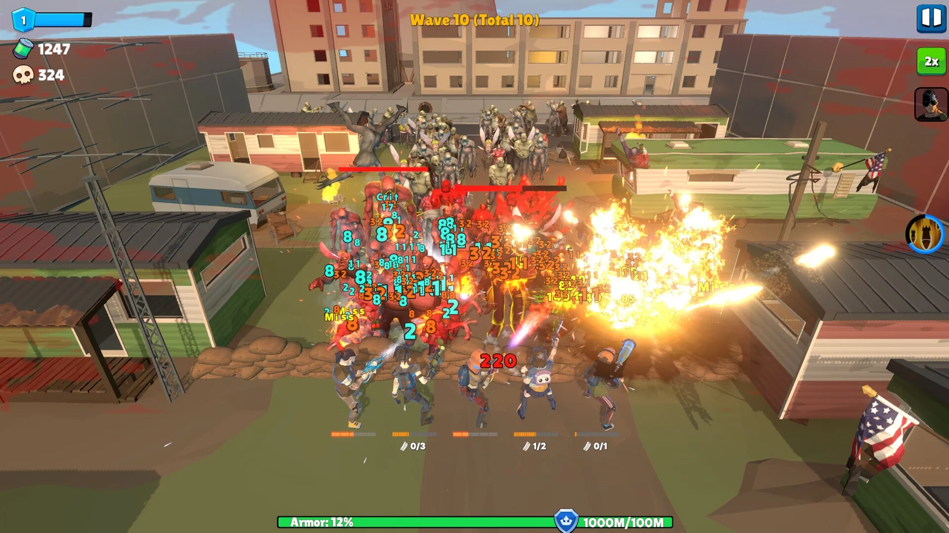 Изображение игры: Idle Zombie Wave: Premium