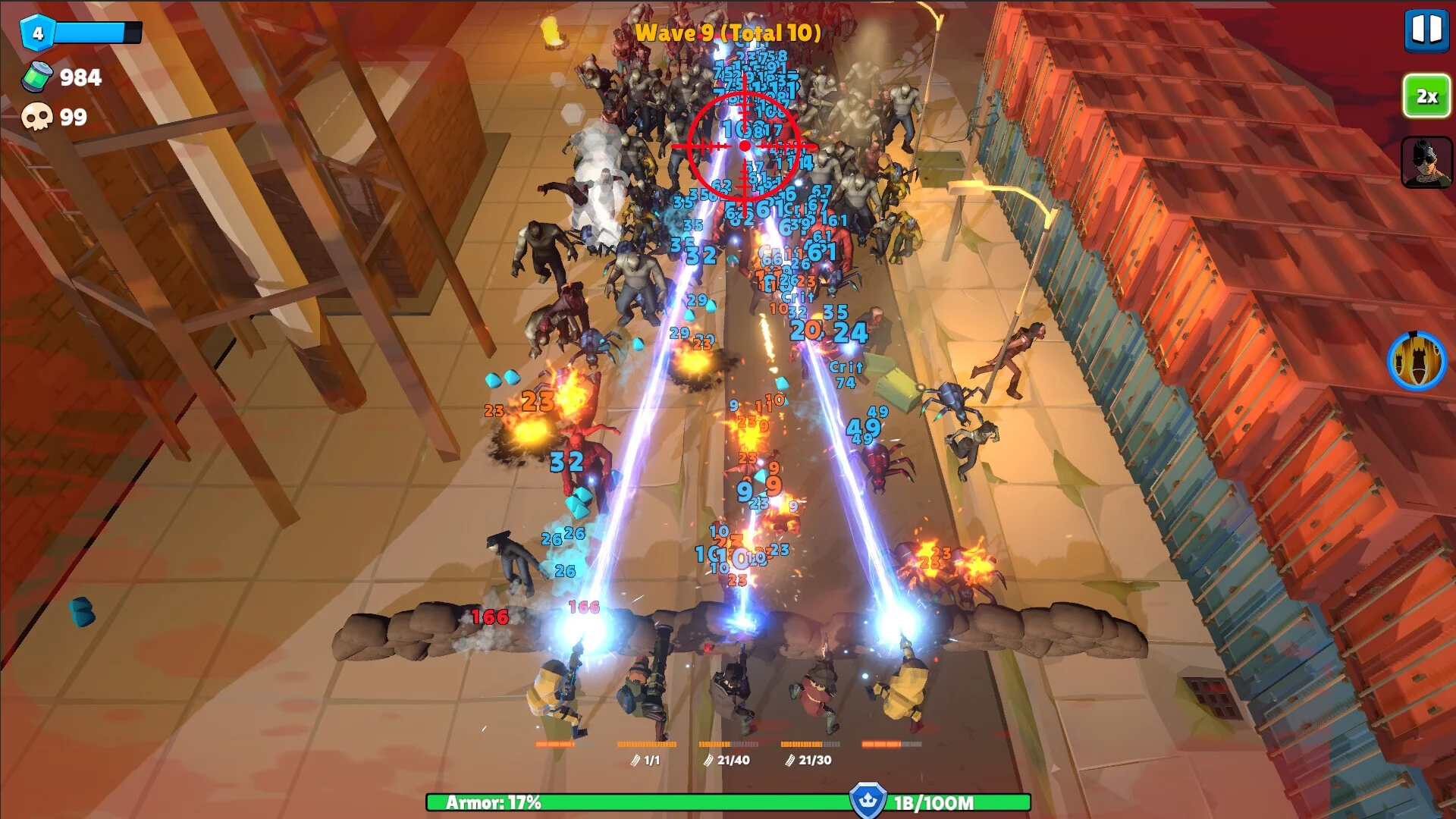 Изображение игры: Idle Zombie Wave: Premium