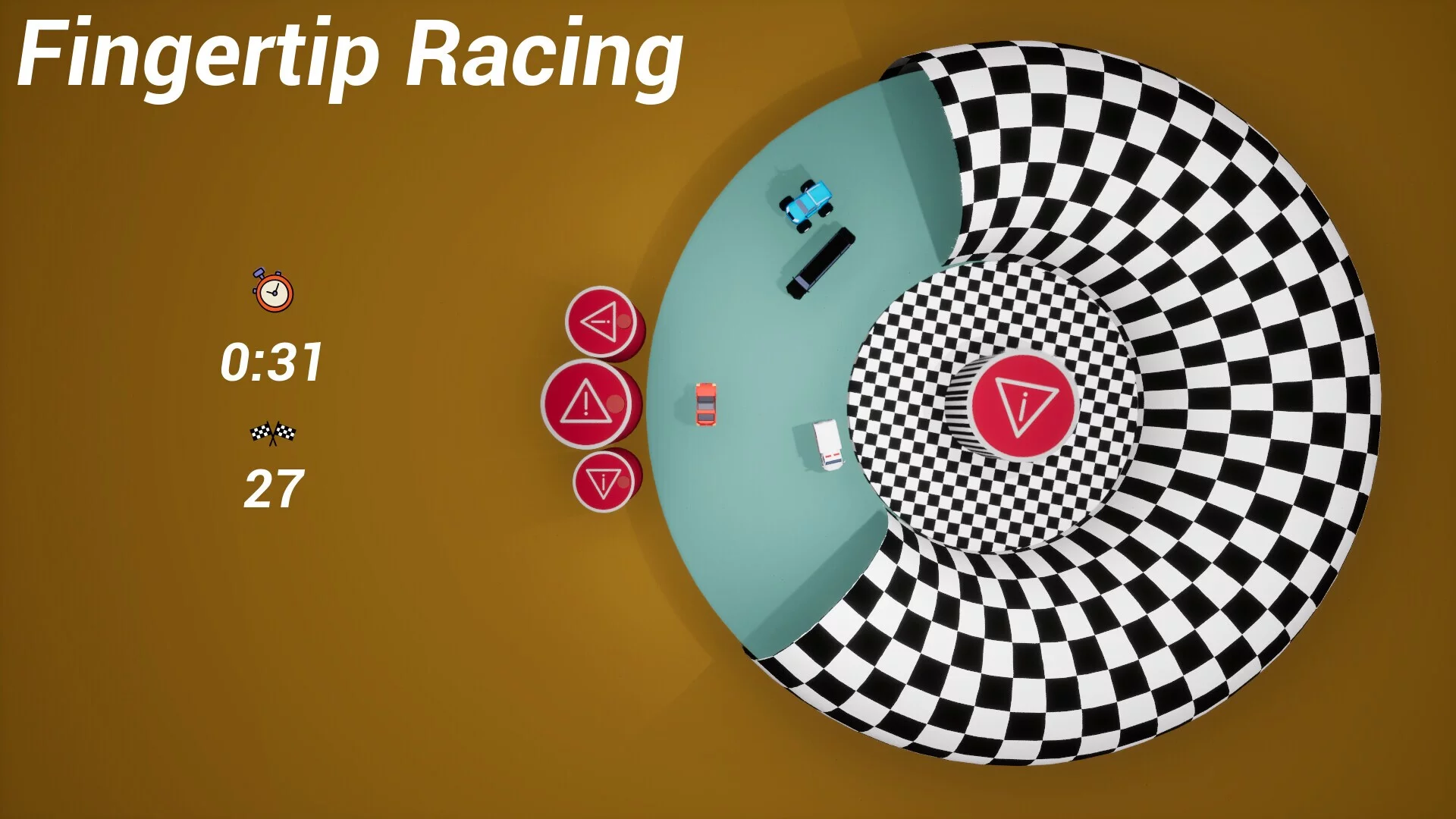 Изображение игры: FingertipRacing