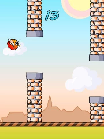 Изображение игры: Happy Flappy