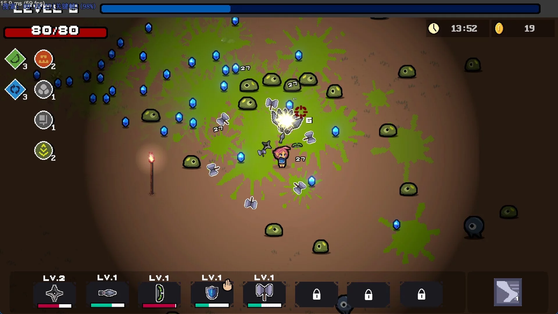 Изображение игры: Bound Survivor
