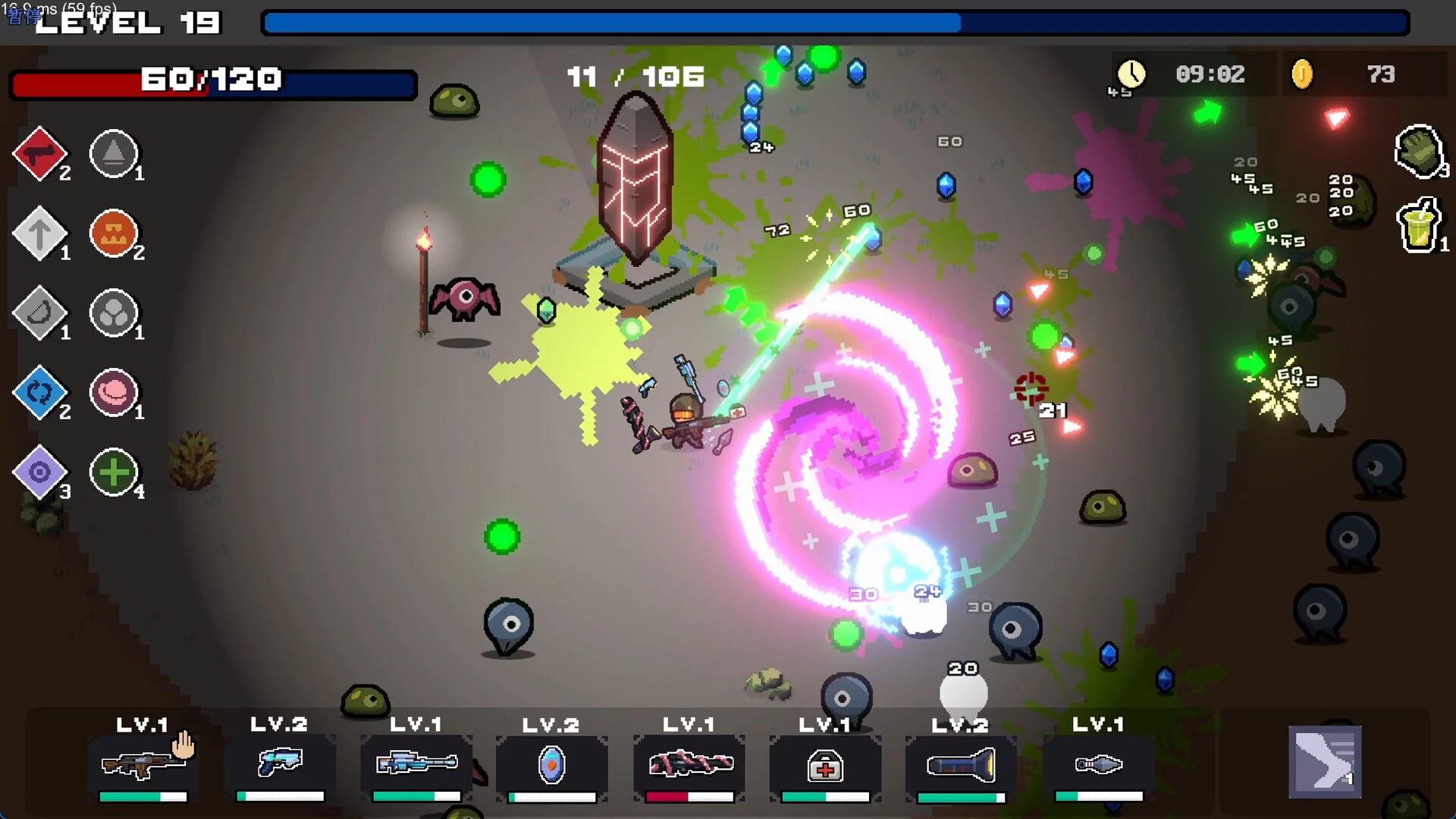 Изображение игры: Bound Survivor