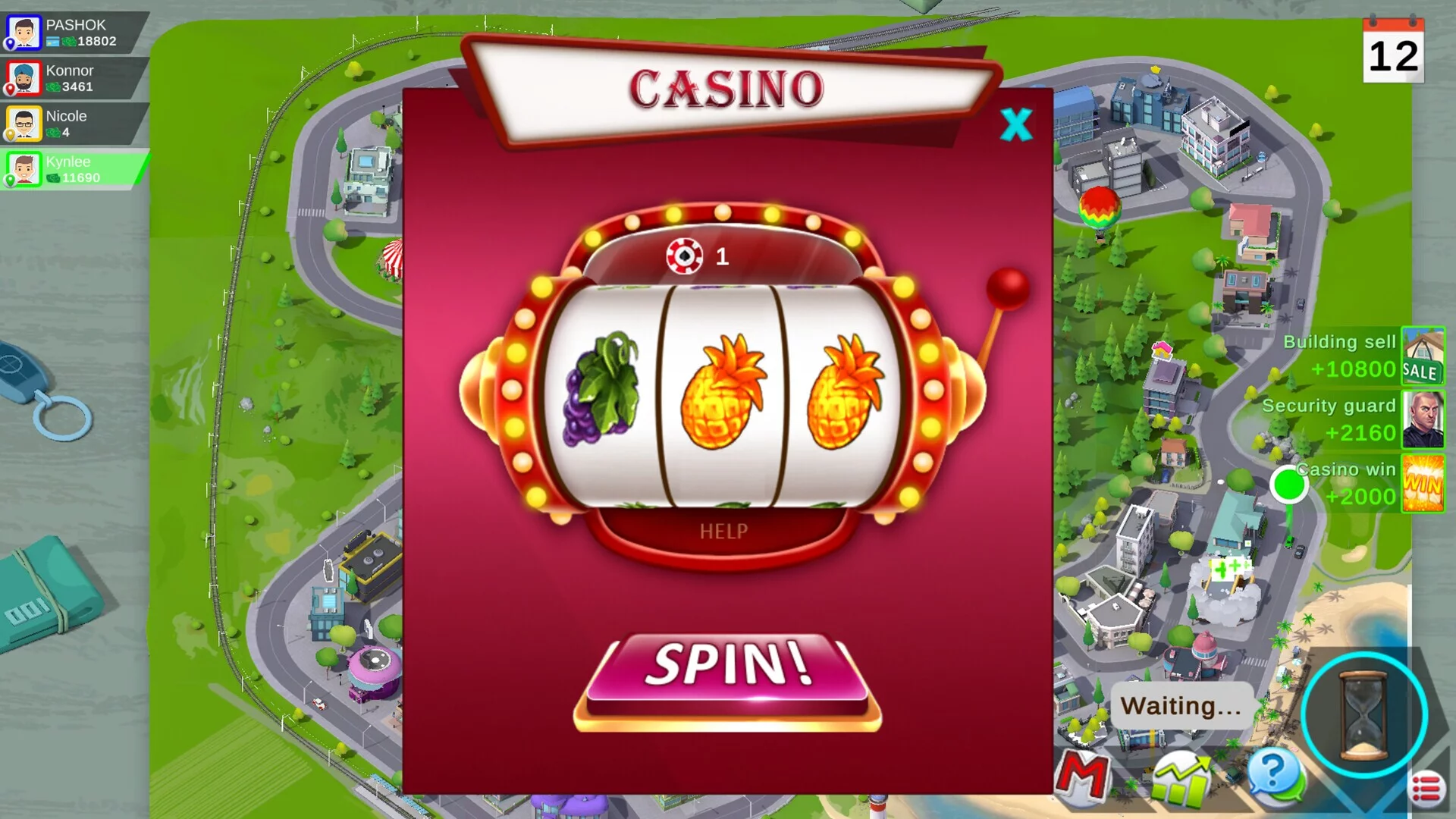 Изображение игры: Luck City - monopoly