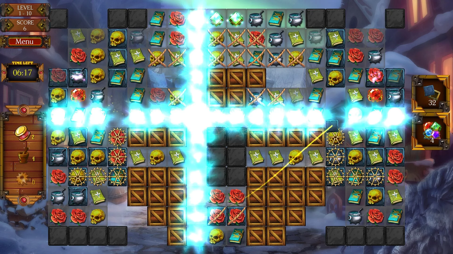 Изображение игры: Gaslamp Cases 4: The Arcane Village
