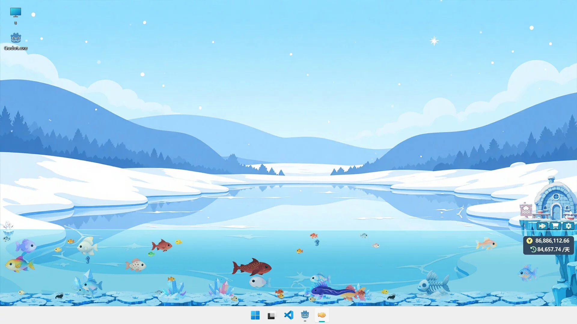 Изображение игры: Milo's Tiny Fish Pond