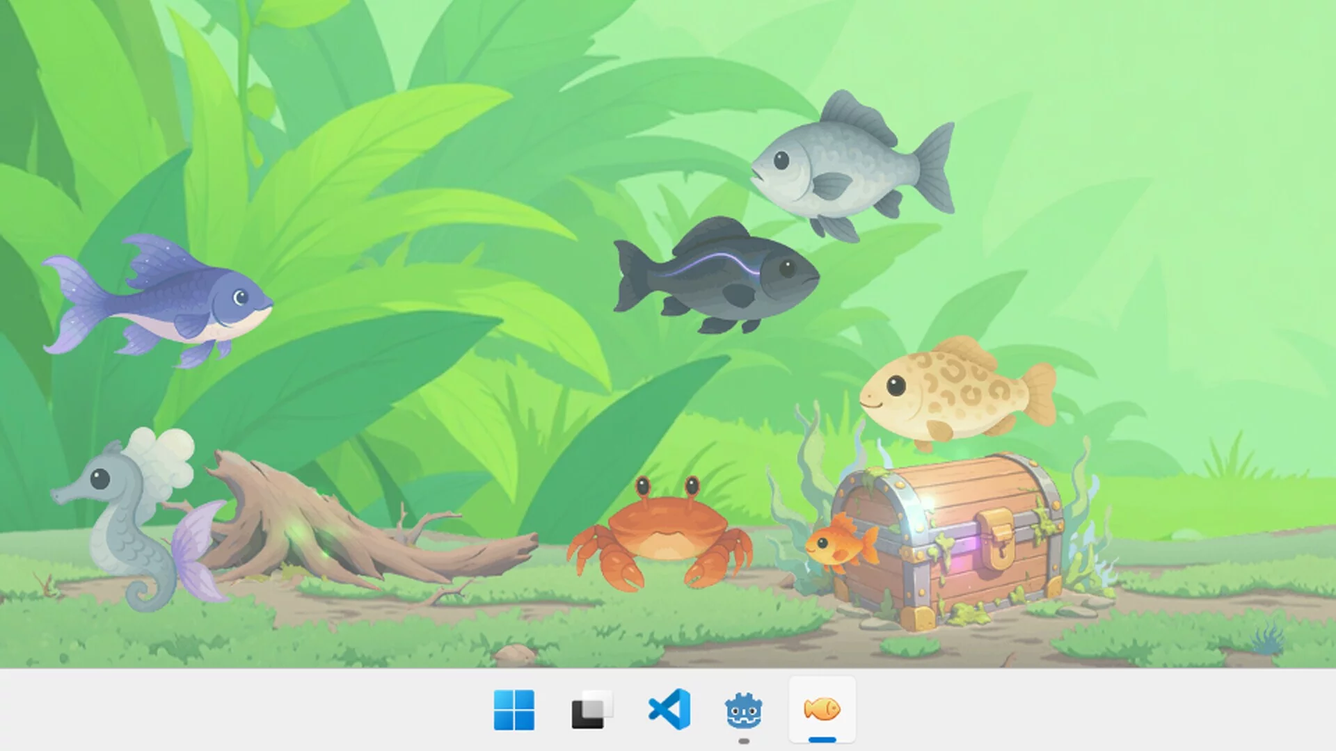 Изображение игры: Milo's Tiny Fish Pond