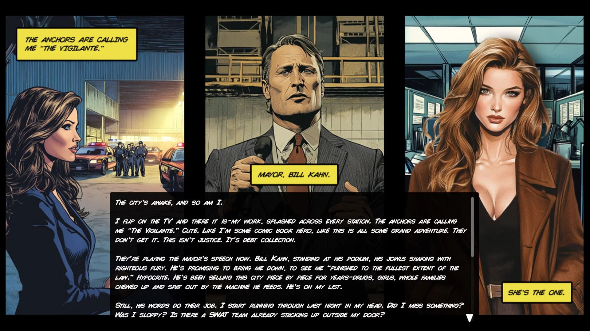 Изображение игры: The Vigilante