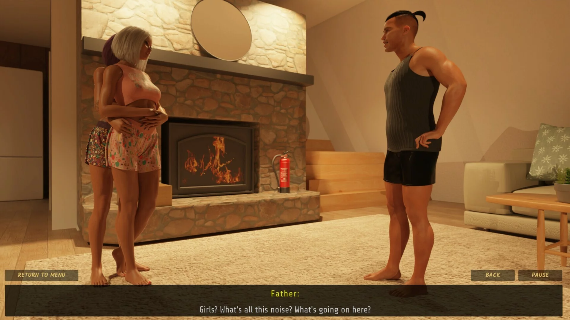 Изображение игры: Interactive Sex - Daddy Twins Incest
