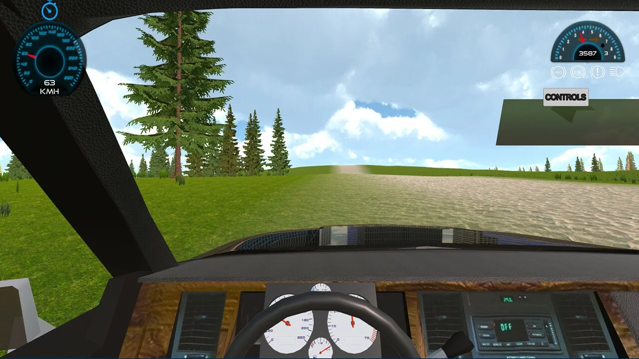 Изображение игры: Driving Simulator
