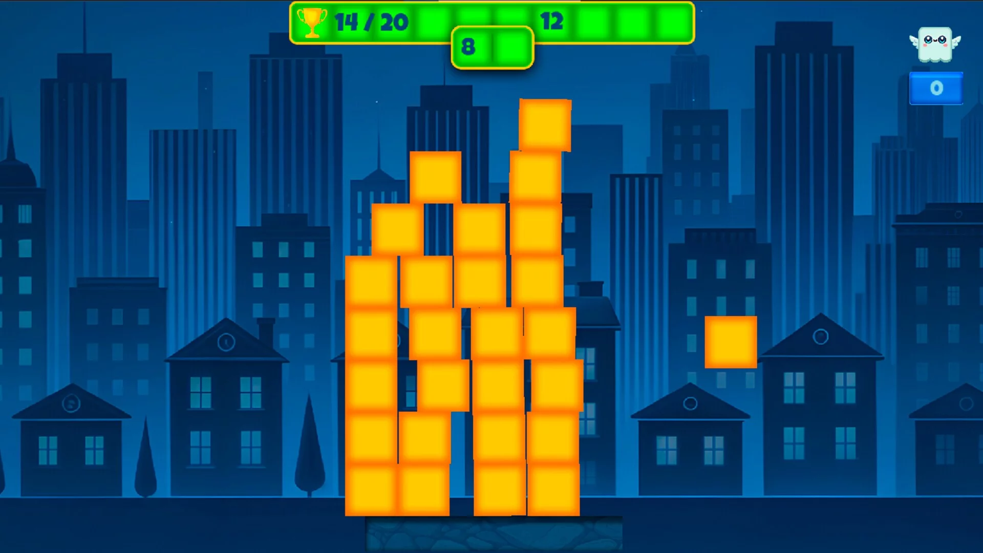Изображение игры: Block Sky Rise