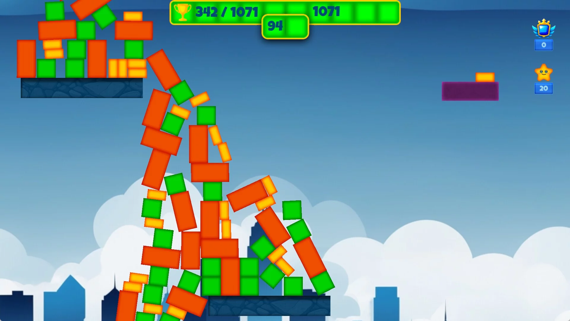 Изображение игры: Block Sky Rise
