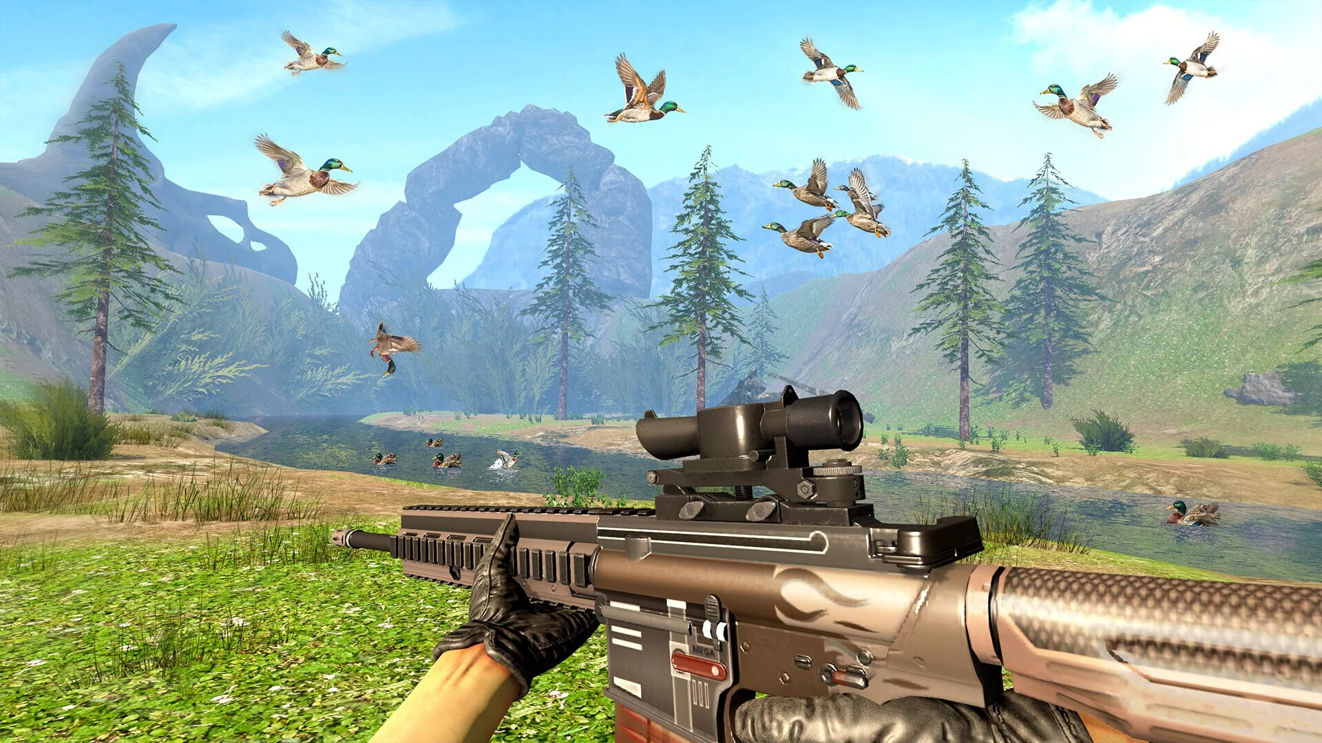 Изображение игры: Wild Hunter VR