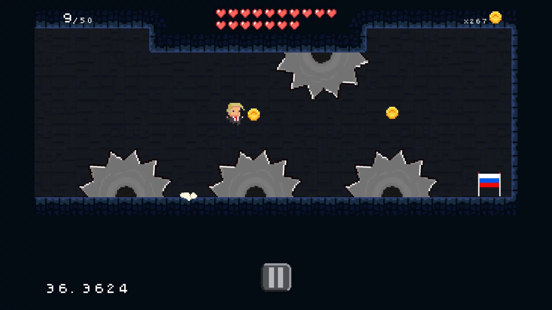 Изображение игры: Donald Jump