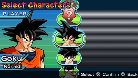 Изображение игры: Dragon Ball Z: Shin Budokai