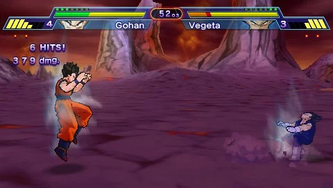 Изображение игры: Dragon Ball Z: Shin Budokai