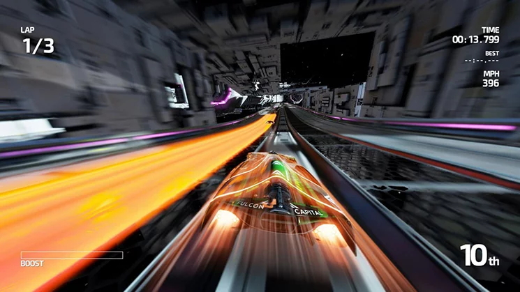 Изображение игры: Fast Racing Neo