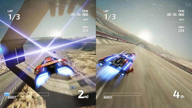 Изображение игры: Fast Racing Neo