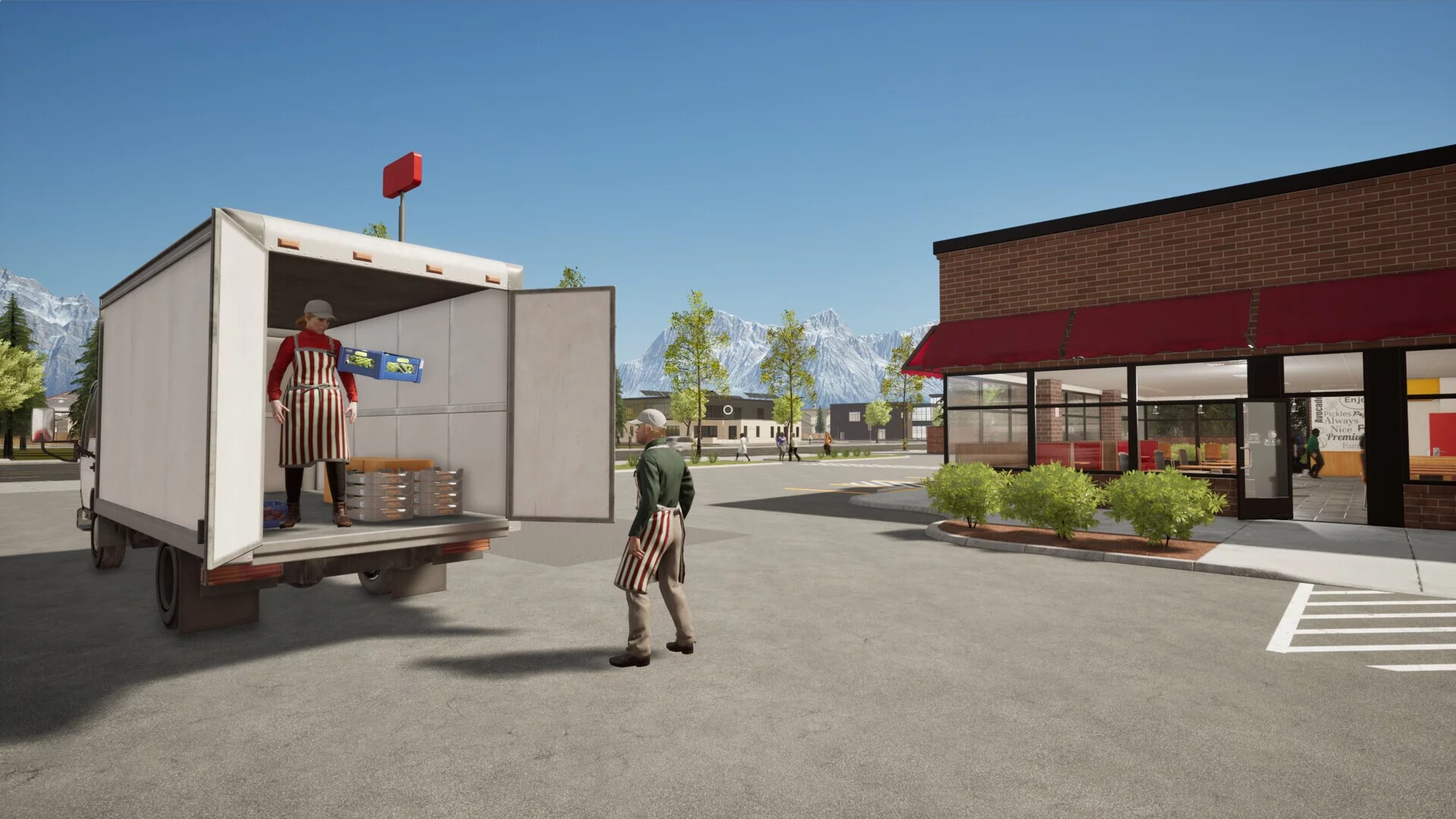 Изображение игры: Fast Food Simulator: Prologue