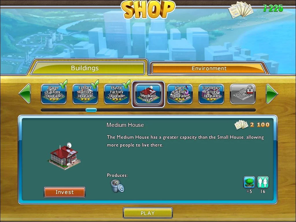 Изображение игры: Virtual City (2009)