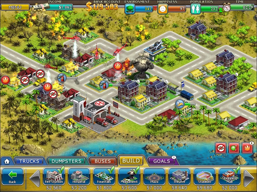 Изображение игры: Virtual City (2009)