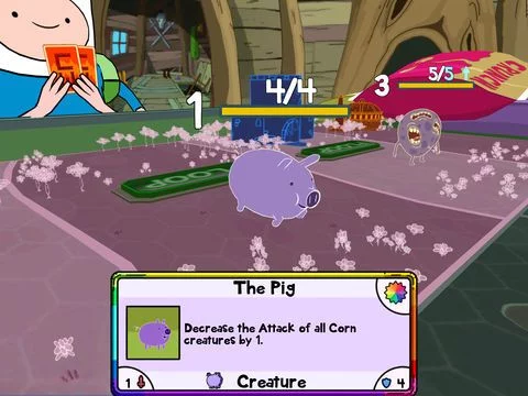 Изображение игры: Card Wars - Adventure Time Card Game