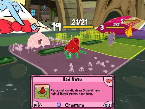 Изображение игры: Card Wars - Adventure Time Card Game