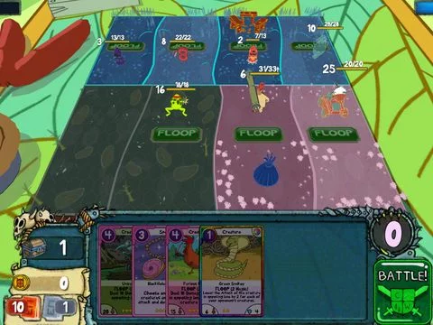 Изображение игры: Card Wars - Adventure Time Card Game