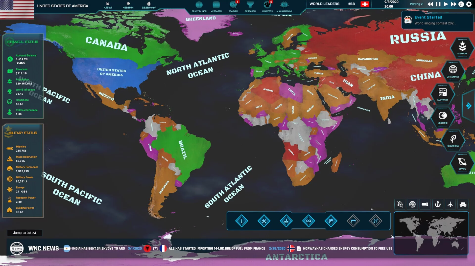 Изображение игры: World Warfare & Economics