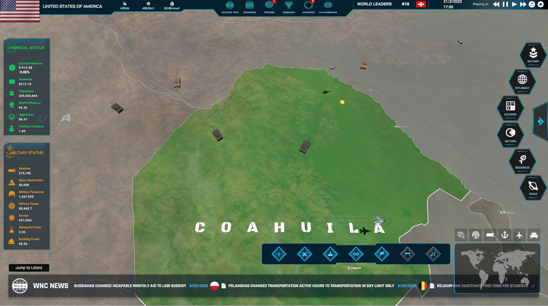 Изображение игры: World Warfare & Economics
