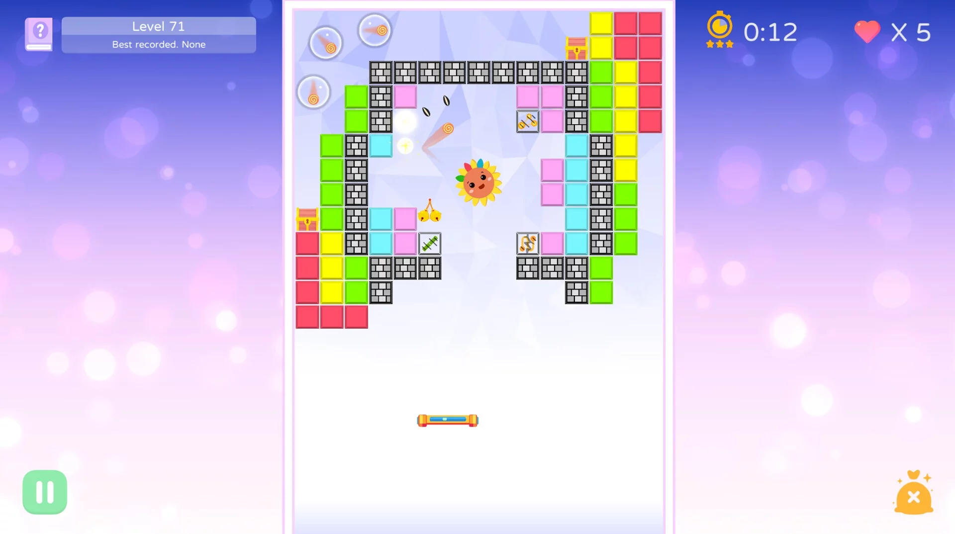 Изображение игры: Brick Breaker Maker