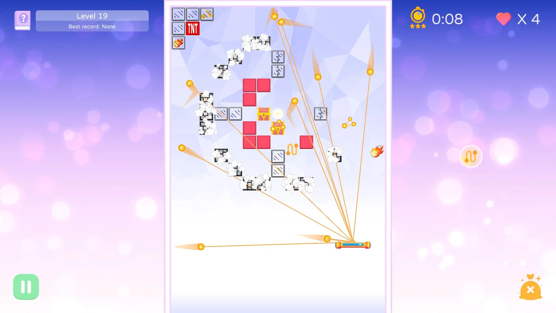 Изображение игры: Brick Breaker Maker
