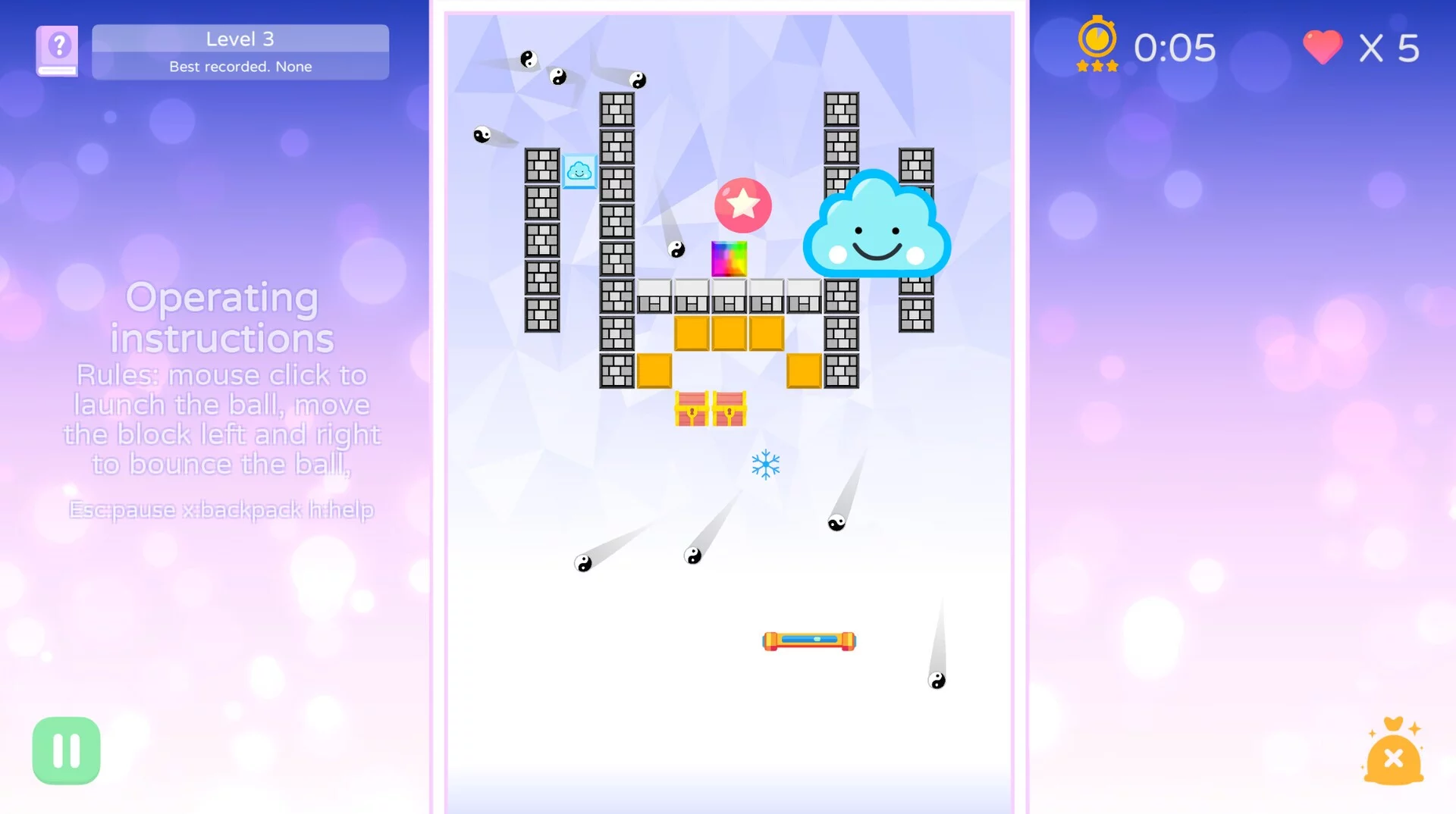 Изображение игры: Brick Breaker Maker