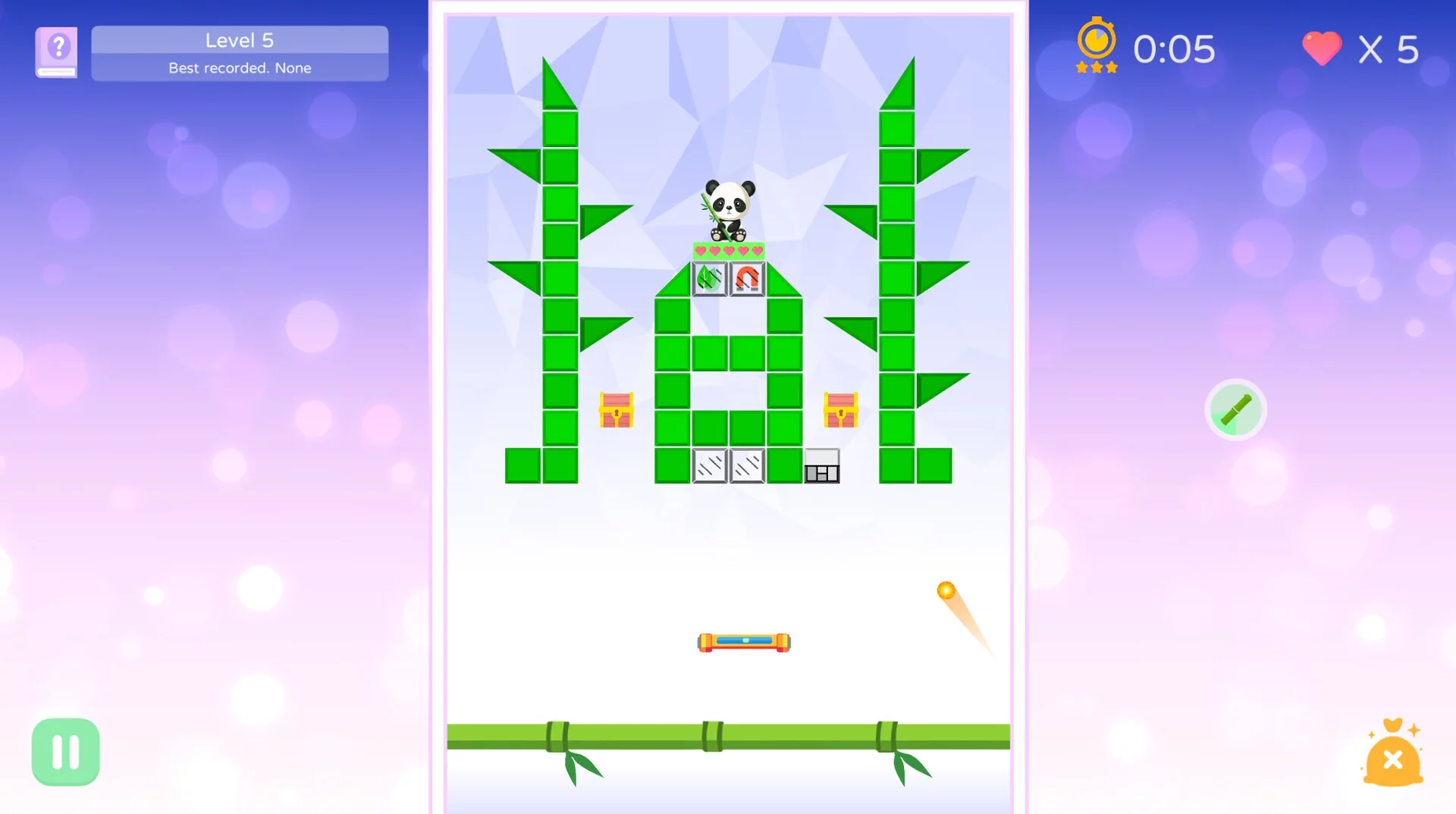 Изображение игры: Brick Breaker Maker