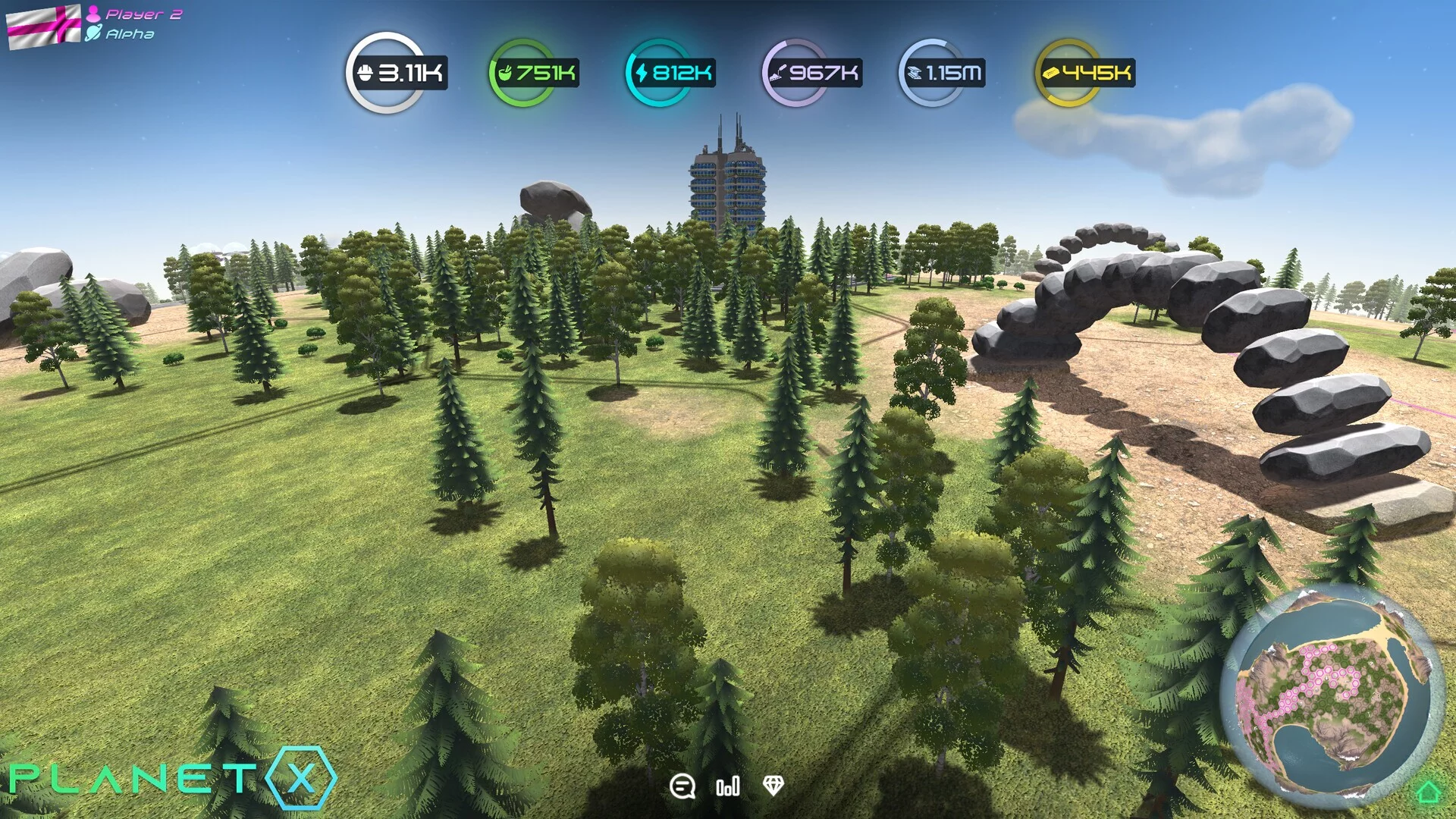 Изображение игры: PlanetX