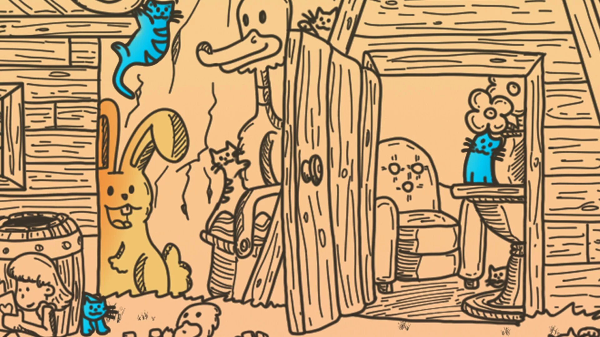 Изображение игры: Hidden Cats - Easter