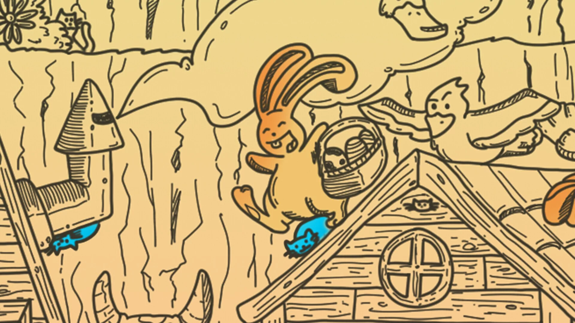 Изображение игры: Hidden Cats - Easter