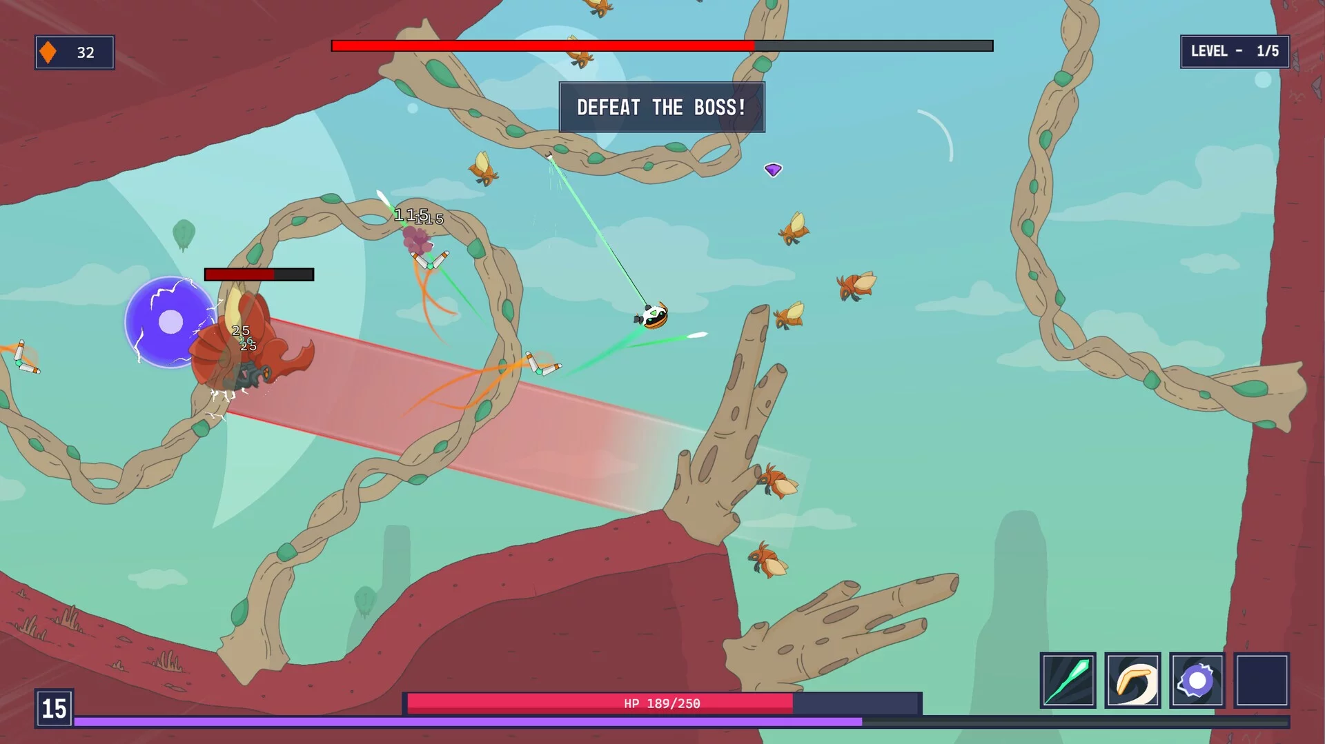 Изображение игры: Slingbot Survivors