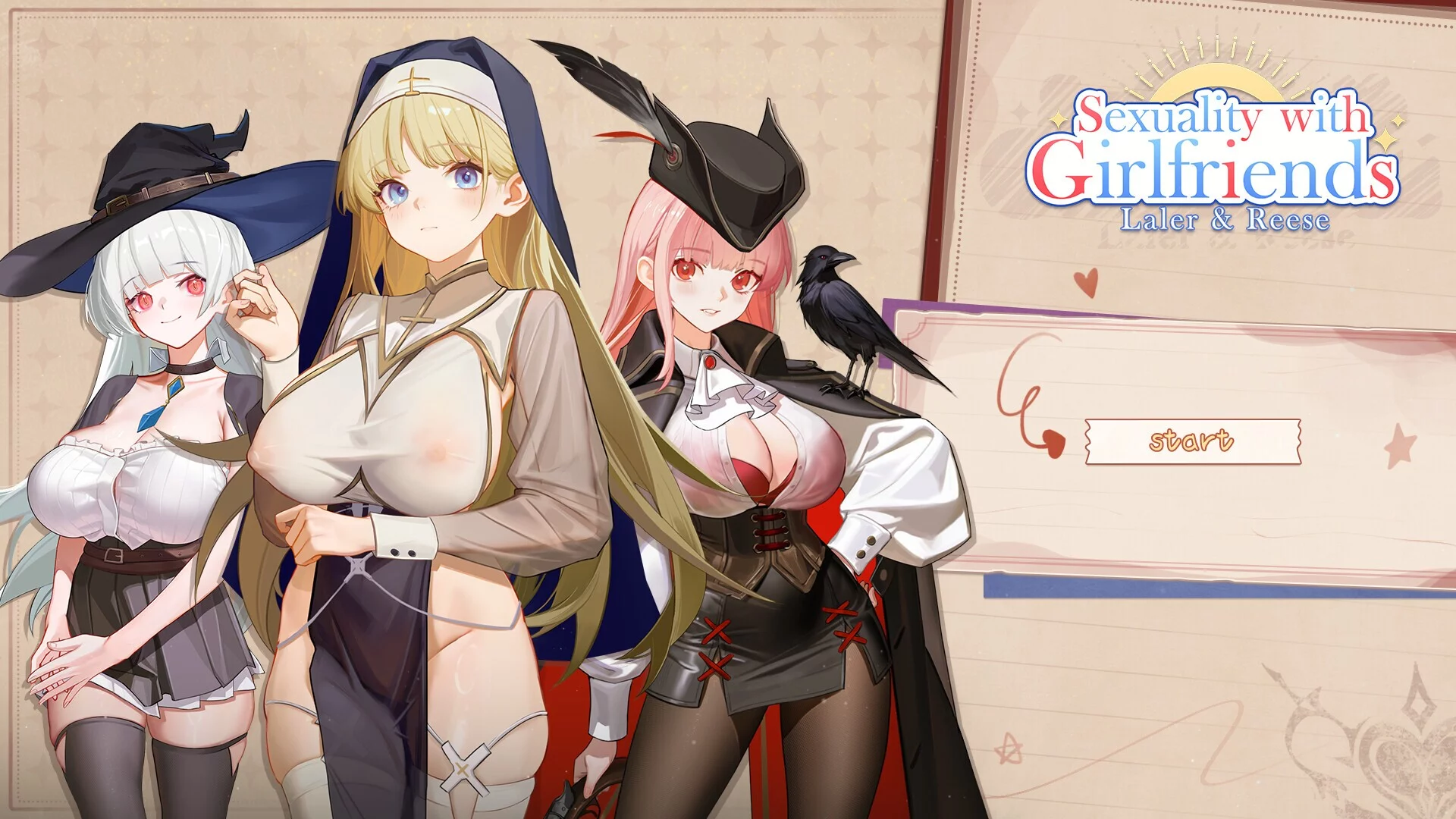 Изображение игры: Sexuality with girlfriends: Laler&Reese