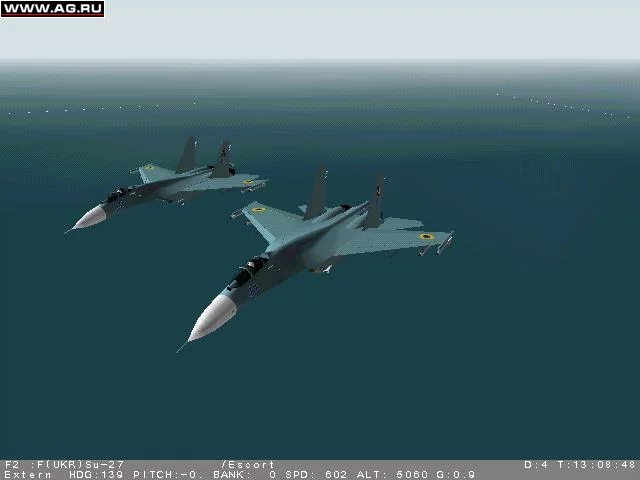 Изображение игры: Flanker 2.0: Combat Flight Simulator