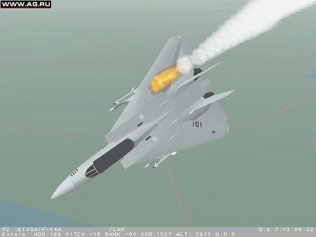 Изображение игры: Flanker 2.0: Combat Flight Simulator
