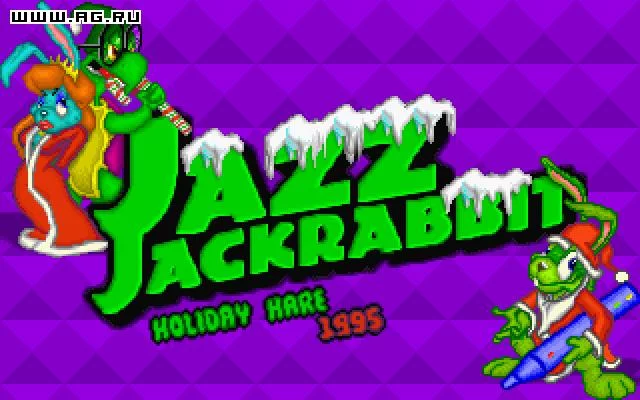 Изображение игры: Jazz Jackrabbit Holiday Hare '95