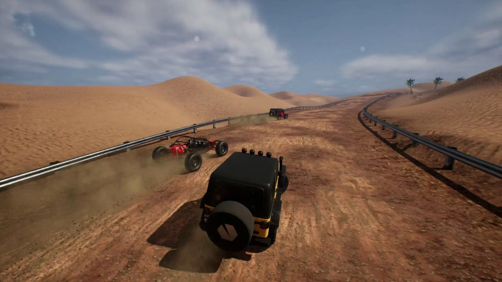 Изображение игры: Extreme Offroad Racing VR