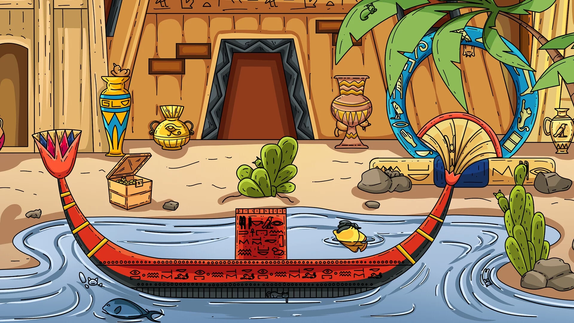 Изображение игры: 100 Egypt Cats