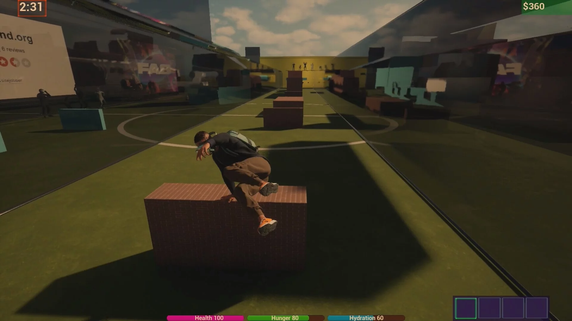 Изображение игры: Run-Sprint-Parkour!