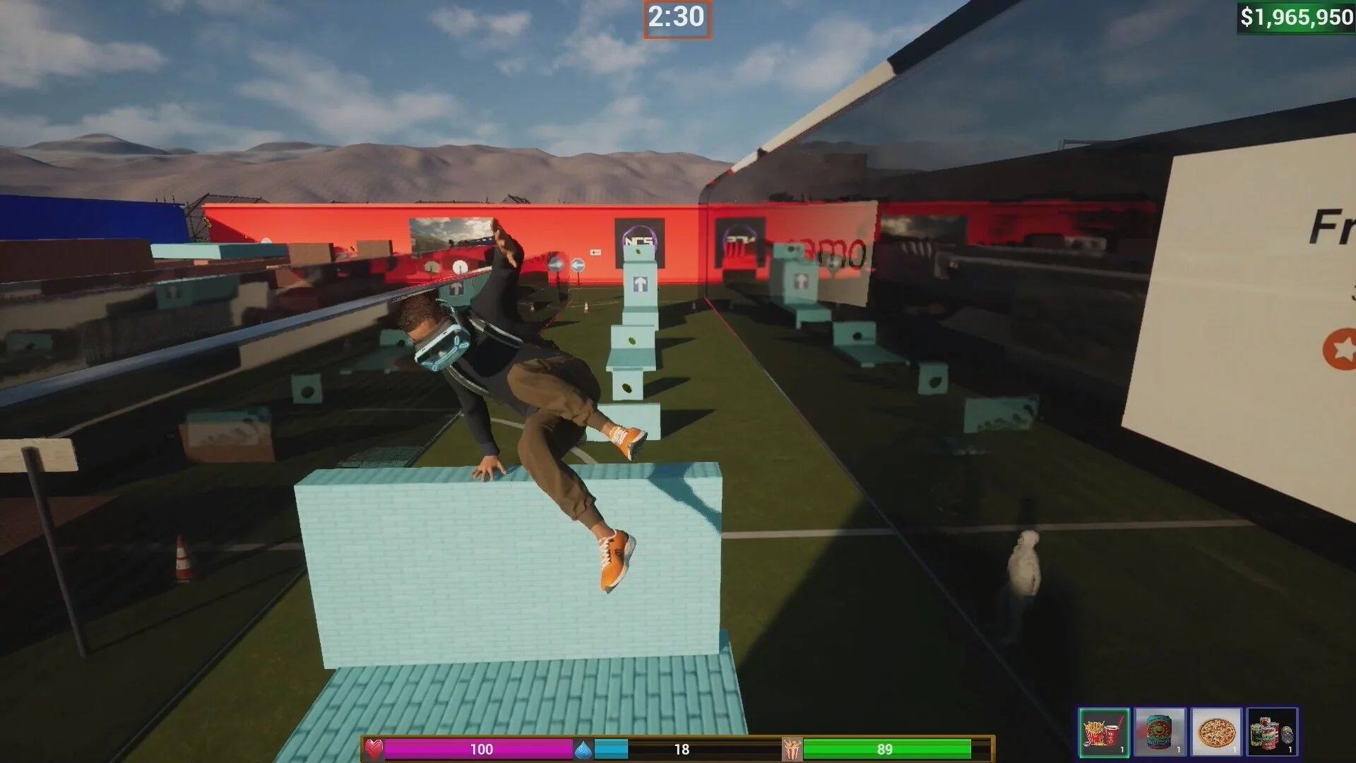 Изображение игры: Run-Sprint-Parkour!