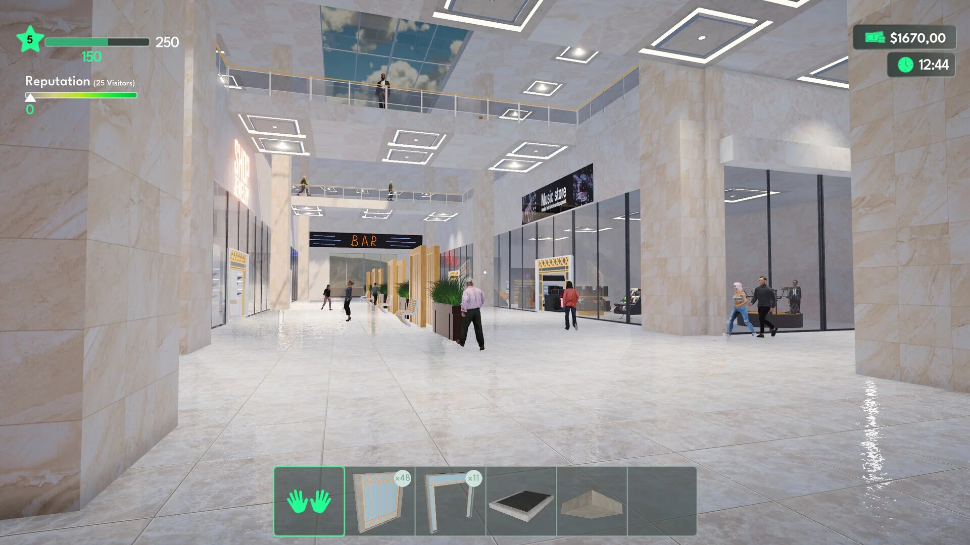 Изображение игры: ShoppingMall: Manager Simulator