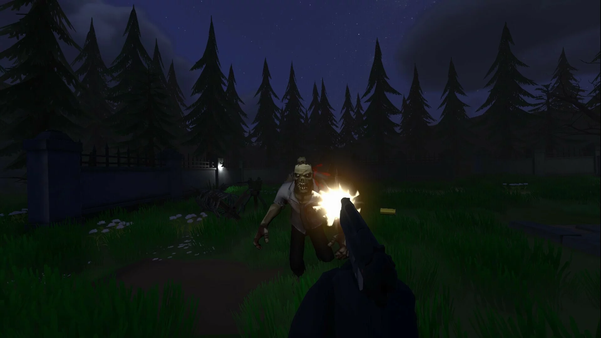 Изображение игры: Zombie Graveyard Simulator - Prologue